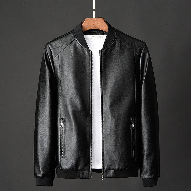 Heren Leren Motorjacket 2023