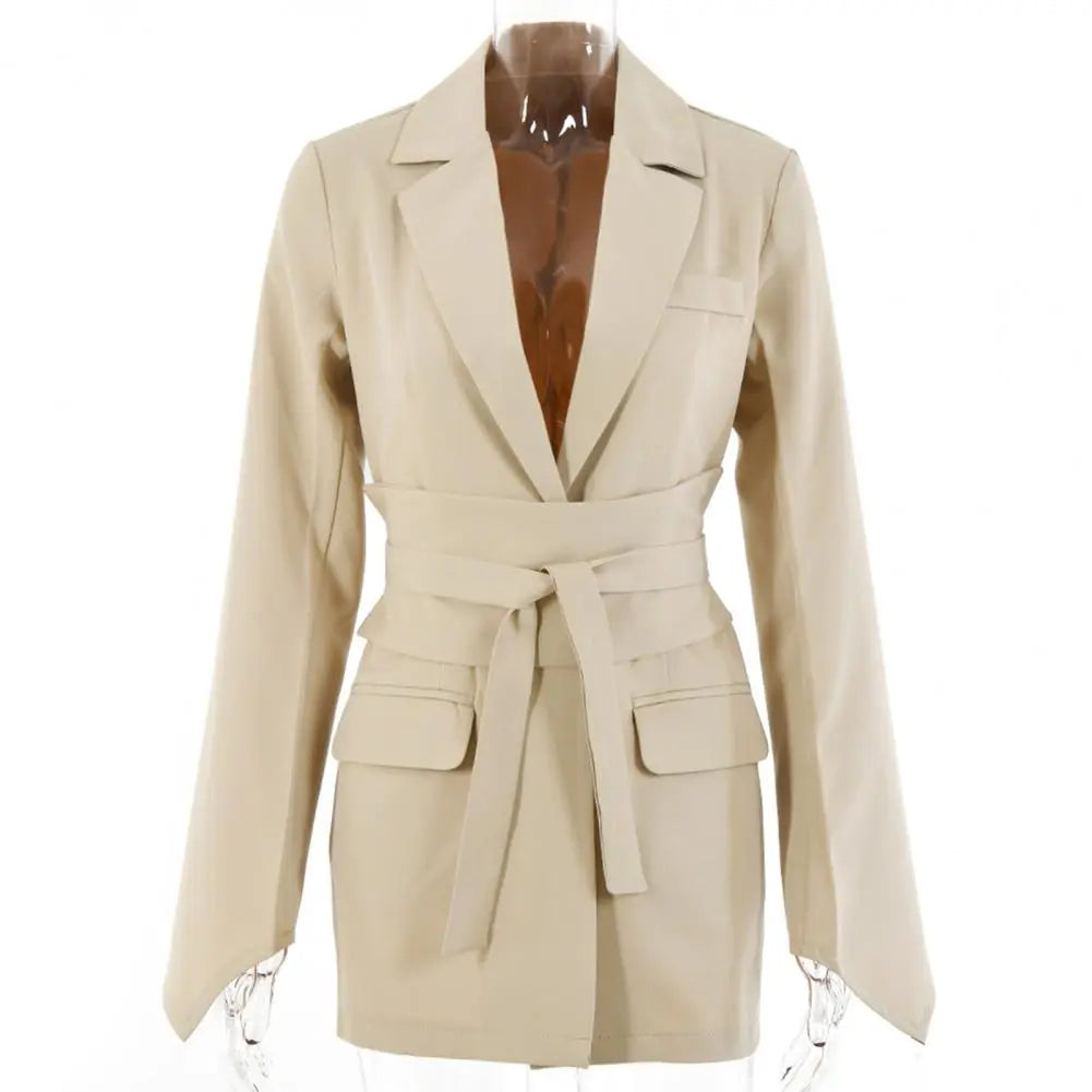 Getailleerde Blazer Herfst Coat Dames