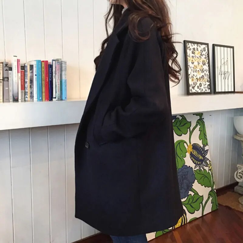 Longcoat Blazer Herfst Dames