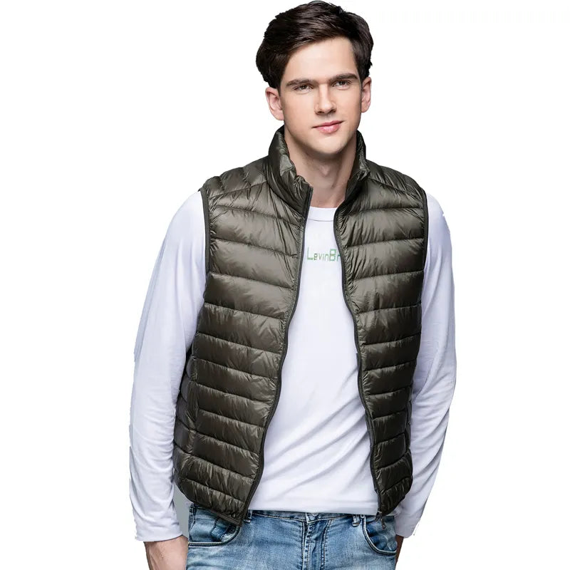 Casual Bodywarmer Gewatteerd Heren