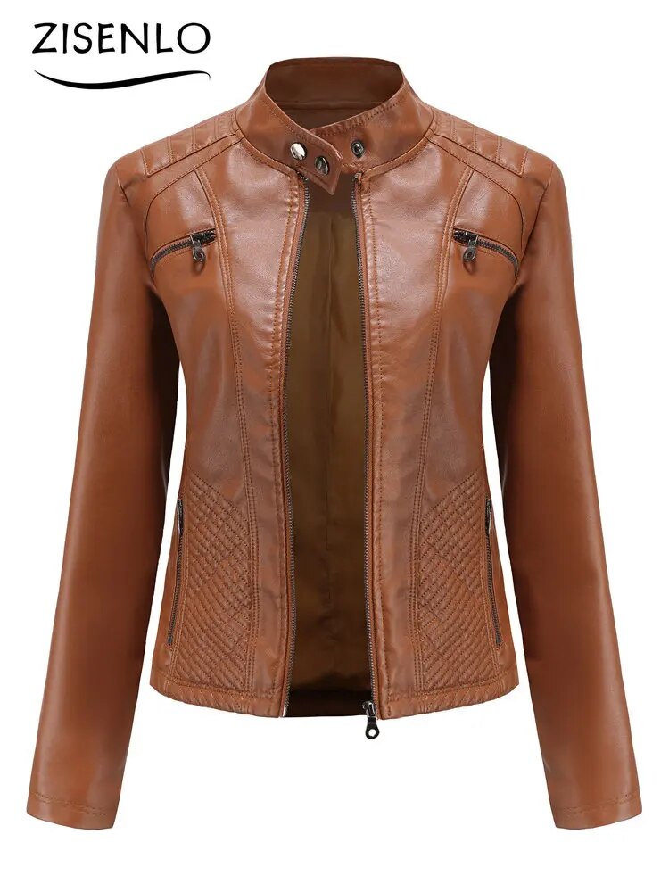 Leren Motorjacket Dames