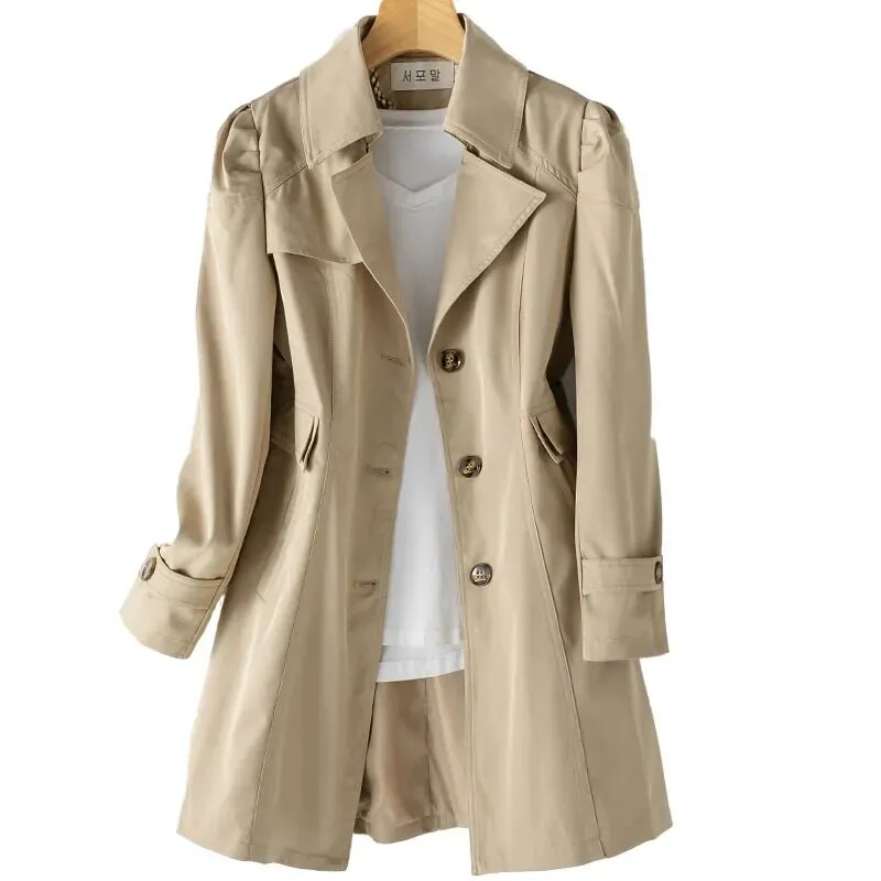 Trench Coat Winddicht Dames 2023