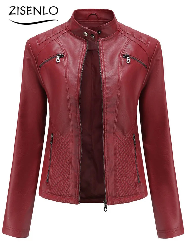 Leren Motorjacket Dames