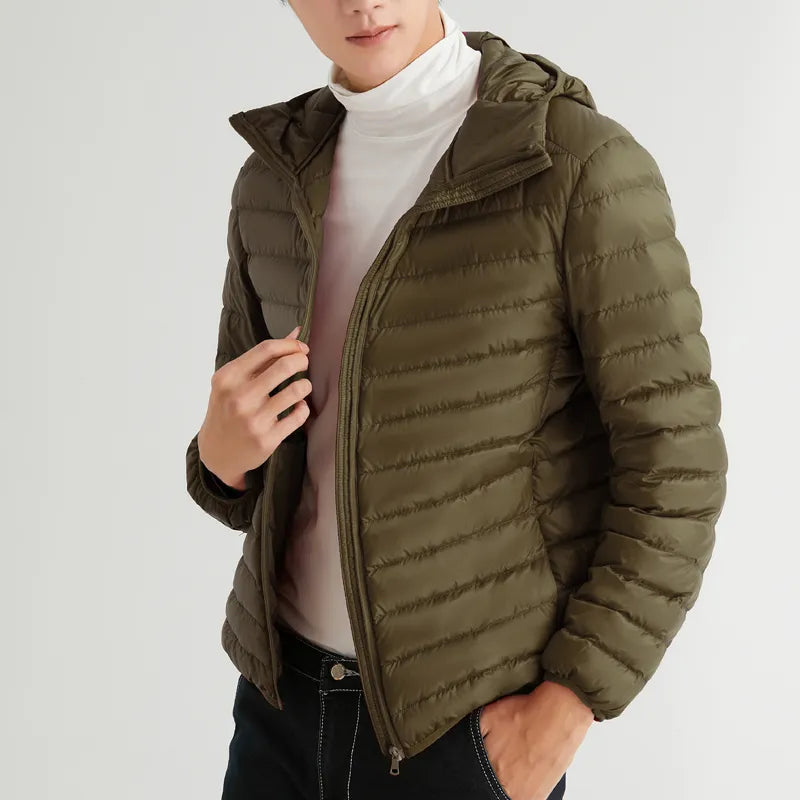 Heren Gewatteerde Jacket Herfst/Winterjas