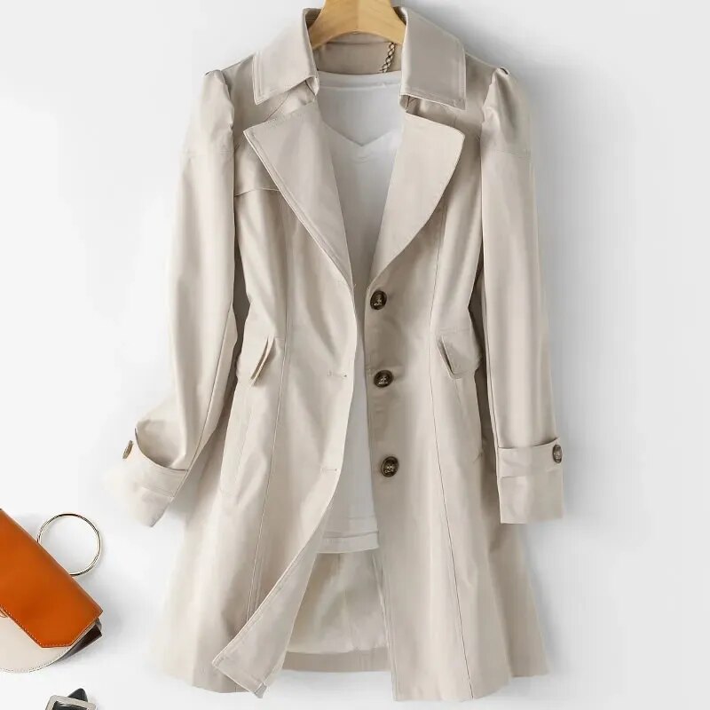 Trench Coat Winddicht Dames 2023