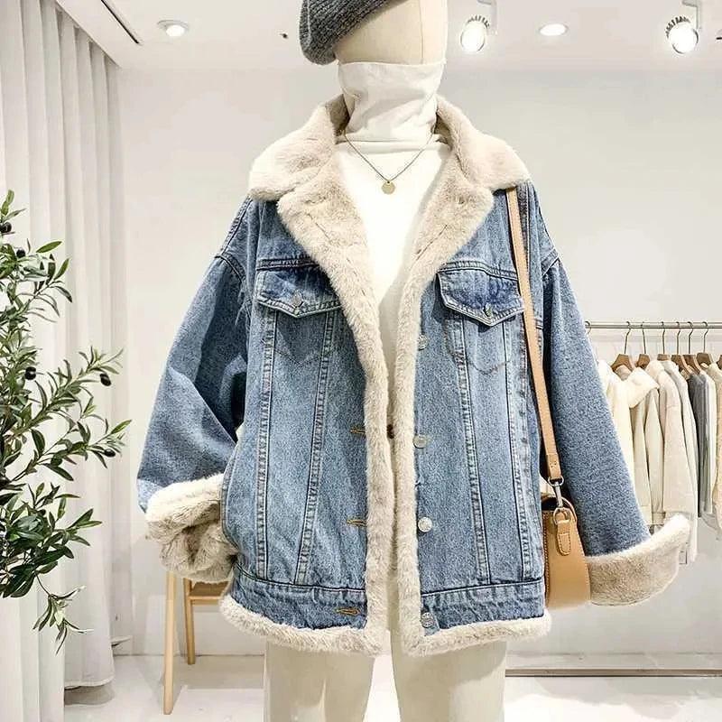 Denim Jacket Dames Herfst/Winterjas 2023