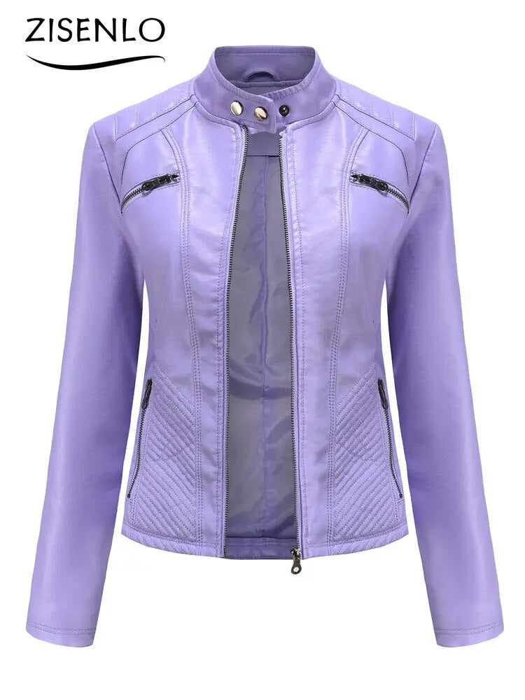 Leren Motorjacket Dames