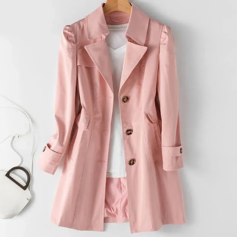 Trench Coat Winddicht Dames 2023