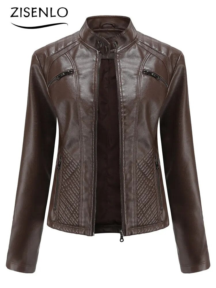 Leren Motorjacket Dames