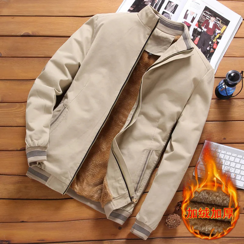 Herfst/Winter Bomber Jacket Heren